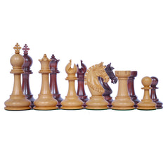 Aristocrat Series 4.1" Premium Staunton Chess Set in Padouk wood