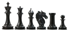 Victoria Series 4.4" Luxury Staunton  Ebony Wood Chess Set