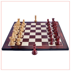 Westminster Series 4.4" Staunton Chess Set - Padouk Wood