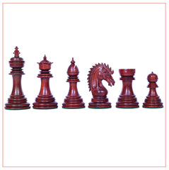 Thebes Series Luxury Staunton 4.4" Chess Set in Padouk wood