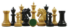 Danum Series 4.4" Premium Staunton Chess Set in Ebony Wood