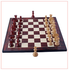 Westminster Series 4.4" Staunton Chess Set - Padouk Wood