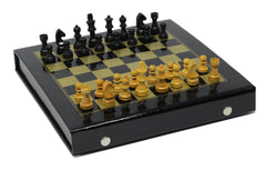 Leatherette Magnetic Self Storage Chess Box