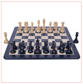 Heritage Series Ebony Staunton 4.4" Chess Set