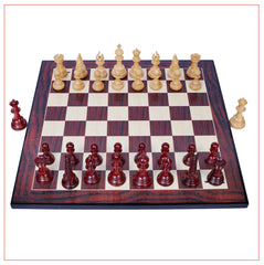 Westminster Series 4.4" Staunton Chess Set - Padouk Wood