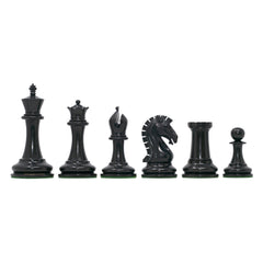 Commemorative Signature Series 3.625" Staunton Chessmen by MANDEEP SAGGU in Boxwood/Ebony