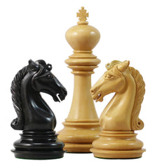 Attica Series Premium Staunton 4" Chess set in Ebony and Box wood