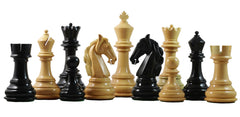Columbian Series 4.5" Premium Staunton Chess Set in Ebony and Box Wood