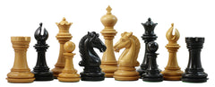 Attica Series Premium Staunton 4" Chess set in Ebony and Box wood