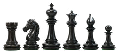 Attica Series Premium Staunton 4" Chess set in Ebony and Box wood