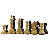 Columbian Series 4.5" Premium Staunton Chess Set in Ebony and Box Wood