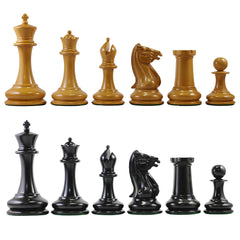 Morphy Cooke 1849-50 Vintage Reproduction 4.4" Antiqued Look Chess Set