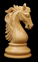 Heritage Series 4.4" Premium Staunton Ebony wood Chess Set