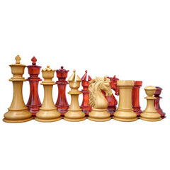 Heritage Series 4.4" Premium Staunton in African Padouk Wood Chess Set