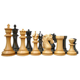 Heritage Series 4.4" Premium Staunton Ebony wood Chess Set
