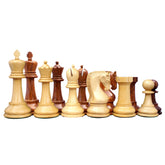 Leningrade Series 4" Shesham Wood Staunton Chess Set