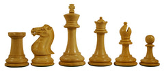 Paul Moprhy Series 3.25" Premium Staunton Ebonised Chess Set