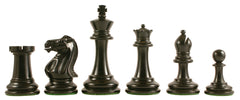 Paul Moprhy Series 3.25" Premium Staunton Ebonised Chess Set