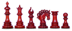 Westminster Series 4.4" Premium Staunton Padouk Wood Chess Set