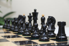 The Fischer Dubrovnik 1970 Upgraded Version Chess set in Distressed and Ebonised Boxwood