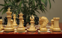 The Roman Britons Artisans Series 4.4" Luxury Staunton Chess Set in Ebony/Boxwood