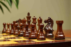 Fierce Series Chess Set 4" Staunton Chess Set - Indian Rosewood & Boxwood