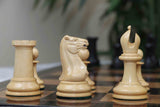 1849 Early Version Reproduced 4.4" Chess Set in Natural Boxwood/Ebony