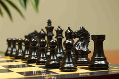 Fierce Series Chess Set 4" Staunton Chess Set - Ebony & Boxwood