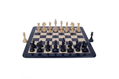 Aristocrat Series Ebony Staunton 4.1" Chessmen with Board