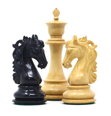 Heritage Series 4.4" Premium Staunton Ebony wood  Chess Set