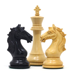 Elite Series 4.25" Luxury Staunton Chess set in Ebony/Boxwood