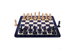 Mecadon Series 4.4" Ebony Wood Staunton Chess Set