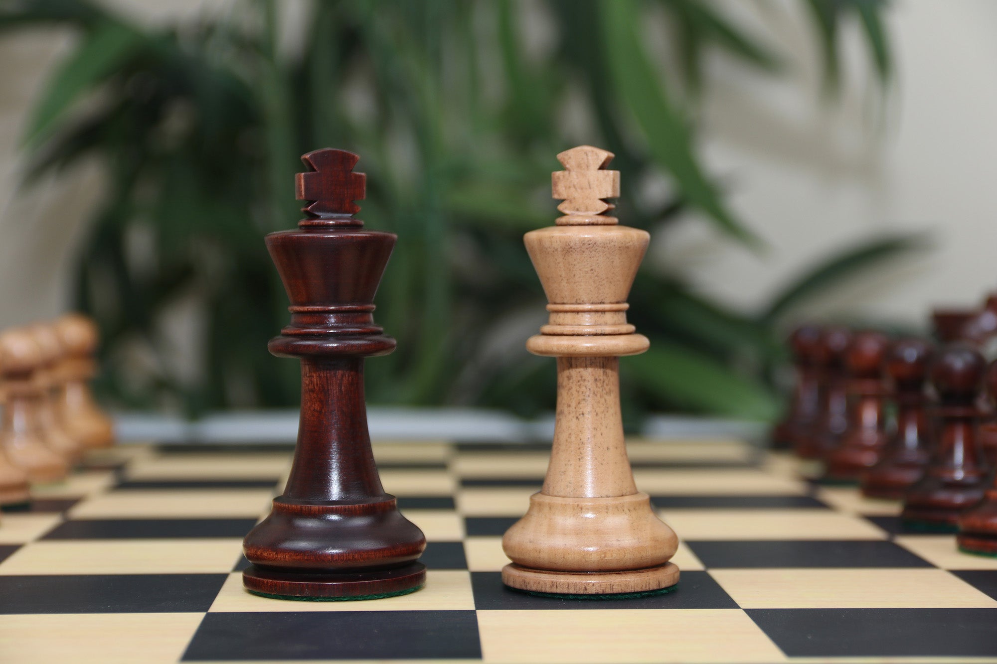 Travel chessboard Chavet size 3 with Le Tanner box and folding tray Travel chessboard Chavet size 3 with Le Tanner box and folding tray