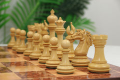 Regal Series Luxury Staunton 4.4" Chess Set in Ebony & Boxwood