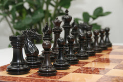Regal Series Luxury Staunton 4.4" Chess Set in Ebony & Boxwood