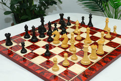 Elite Series 4.25" Luxury Staunton Chess set in Ebony/Boxwood