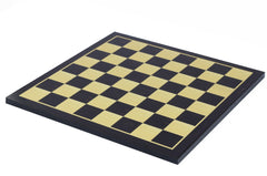 Chess Board with 2.5" Square size in Ebony/Box wood Look