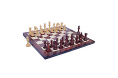 Mecadon Series 4.4" Padouk Wood Staunton Chess Set