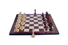Aristocrat Series Padouk Wood Chess Set
