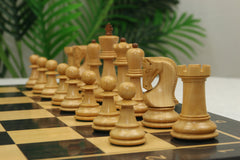 Zagreb '59 Series 3.75" Luxury Chessmen in Golden Rosewood and Natural Boxwood