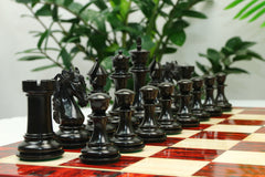 Heritage Series 4.4" Premium Staunton Ebony wood  Chess Set