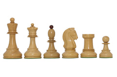 Dubrovnik 1950 Vintage 3.75" Reproduction Chess Set in Padouk Wood