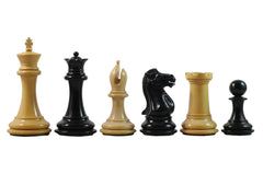 Small Club Collector Series 3" Luxury Staunton Ebony Wood Chess Set