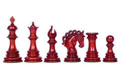 Westminster Series 4.4" Premium Staunton Padouk Wood Chess Set