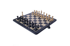 Aristocrat Series Ebony Staunton 4.1" Chessmen with Board