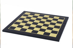 Chess Board with 2.5" Square size in Ebony/Box wood Look