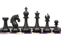 Aristocrat Series Premium Staunton 4" Ebony wood Chess Set