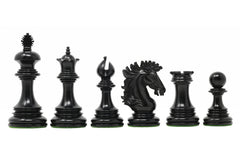 Strachan Series Luxury Staunton 4.25" Ebony Chess Pieces