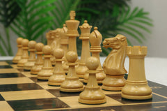 Winchester Series Luxury 4" Staunton Chess set in Golden Rosewood