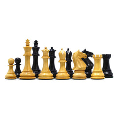 Fierce Series Chess Set 4" Staunton Chess Set - Ebony & Boxwood